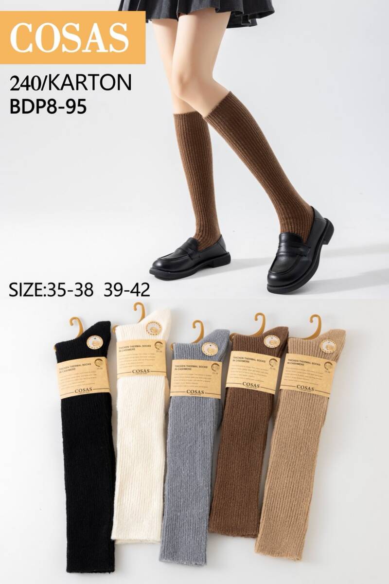 Skarpety damskie Roz 35-42, Mix kolor Paczka 40 szt